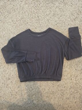 Old Navy Active Dark Grey Performance Top
